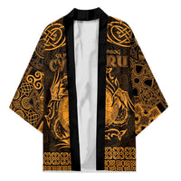 Personalized Brecknockshire Sir Frycheiniog Kimono Gold Brecon Beacons Mountain Celtic-inspired - Wonder Print Shop