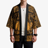Personalized Brecknockshire Sir Frycheiniog Kimono Gold Brecon Beacons Mountain Celtic-inspired - Wonder Print Shop