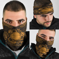 Personalized Brecknockshire Sir Frycheiniog Neck Gaiter Gold Brecon Beacons Mountain Celtic-inspired - Wonder Print Shop