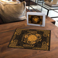 Personalized Brecknockshire Sir Frycheiniog Puzzle Gold Brecon Beacons Mountain Celtic-inspired - Wonder Print Shop