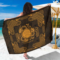 Personalized Brecknockshire Sir Frycheiniog Sarong Gold Brecon Beacons Mountain Celtic-inspired - Wonder Print Shop