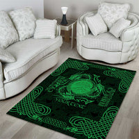 Personalized Brecknockshire Sir Frycheiniog Area Rug Green Brecon Beacons Mountain Celtic-inspired - Wonder Print Shop