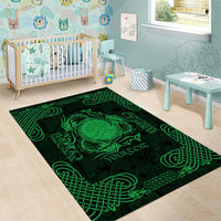 Personalized Brecknockshire Sir Frycheiniog Area Rug Green Brecon Beacons Mountain Celtic-inspired - Wonder Print Shop