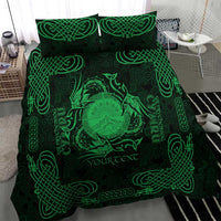 Personalized Brecknockshire Sir Frycheiniog Bedding Set Green Brecon Beacons Mountain Celtic-inspired - Wonder Print Shop
