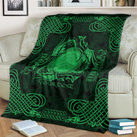 Personalized Brecknockshire Sir Frycheiniog Blanket Green Brecon Beacons Mountain Celtic-inspired - Wonder Print Shop