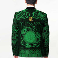 Personalized Brecknockshire Sir Frycheiniog Blazer Green Brecon Beacons Mountain Celtic-inspired - Wonder Print Shop