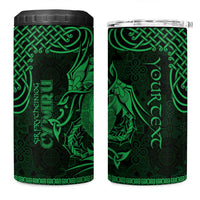 Personalized Brecknockshire Sir Frycheiniog 4 in 1 Can Cooler Tumbler Green Brecon Beacons Mountain Celtic-inspired - Wonder Print Shop