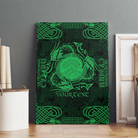 Personalized Brecknockshire Sir Frycheiniog Canvas Wall Art Green Brecon Beacons Mountain Celtic-inspired - Wonder Print Shop
