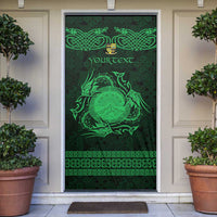 Personalized Brecknockshire Sir Frycheiniog Door Cover Green Brecon Beacons Mountain Celtic-inspired - Wonder Print Shop