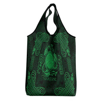 Personalized Brecknockshire Sir Frycheiniog Grocery Bag Green Brecon Beacons Mountain Celtic-inspired - Wonder Print Shop