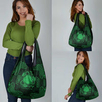 Personalized Brecknockshire Sir Frycheiniog Grocery Bag Green Brecon Beacons Mountain Celtic-inspired - Wonder Print Shop