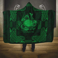 Personalized Brecknockshire Sir Frycheiniog Hooded Blanket Green Brecon Beacons Mountain Celtic-inspired - Wonder Print Shop