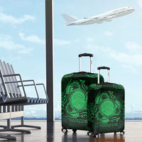 Personalized Brecknockshire Sir Frycheiniog Luggage Cover Green Brecon Beacons Mountain Celtic-inspired - Wonder Print Shop