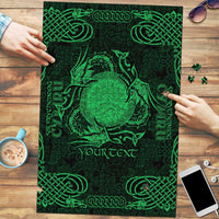 Personalized Brecknockshire Sir Frycheiniog Puzzle Green Brecon Beacons Mountain Celtic-inspired - Wonder Print Shop