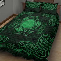 Personalized Brecknockshire Sir Frycheiniog Quilt Bed Set Green Brecon Beacons Mountain Celtic-inspired - Wonder Print Shop