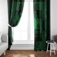 Personalized Brecknockshire Sir Frycheiniog Window Curtain Green Brecon Beacons Mountain Celtic-inspired - Wonder Print Shop