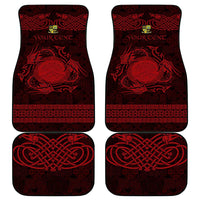 Personalized Brecknockshire Sir Frycheiniog Car Mats Red Brecon Beacons Mountain Celtic-inspired - Wonder Print Shop