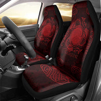 Personalized Brecknockshire Sir Frycheiniog Car Seat Cover Red Brecon Beacons Mountain Celtic-inspired - Wonder Print Shop