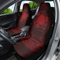 Personalized Brecknockshire Sir Frycheiniog Car Seat Cover Red Brecon Beacons Mountain Celtic-inspired - Wonder Print Shop