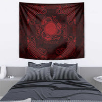 Personalized Brecknockshire Sir Frycheiniog Tapestry Red Brecon Beacons Mountain Celtic-inspired - Wonder Print Shop