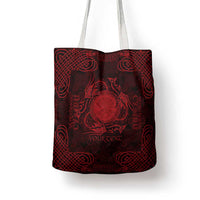 Personalized Brecknockshire Sir Frycheiniog Tote Bag Red Brecon Beacons Mountain Celtic-inspired - Wonder Print Shop