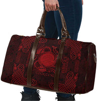 Personalized Brecknockshire Sir Frycheiniog Travel Bag Red Brecon Beacons Mountain Celtic-inspired - Wonder Print Shop