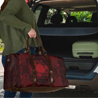 Personalized Brecknockshire Sir Frycheiniog Travel Bag Red Brecon Beacons Mountain Celtic-inspired - Wonder Print Shop