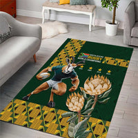 South Africa Rugby History World Champions Area Rug Springboks Make History LT9 - Wonder Print Shop