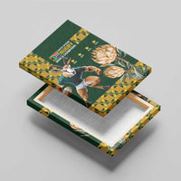 South Africa Rugby History World Champions Canvas Wall Art Springboks Make History LT9 - Wonder Print Shop