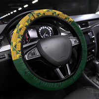 South Africa Rugby History World Champions Steering Wheel Cover Springboks Make History - Wonder Print Shop