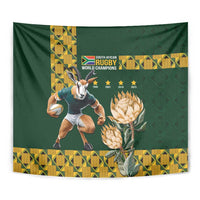 South Africa Rugby History World Champions Tapestry Springboks Make History - Wonder Print Shop