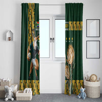 South Africa Rugby History World Champions Window Curtain Springboks Make History - Wonder Print Shop