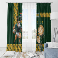 South Africa Rugby History World Champions Window Curtain Springboks Make History - Wonder Print Shop