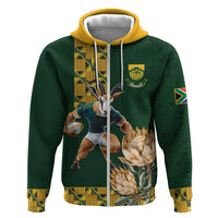 South Africa Rugby History World Champions Zip Hoodie Springboks Make History - Wonder Print Shop