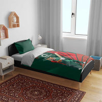 Bangladesh Cricket Custom Bedding Set The Tigers Mascot with Sporty Style LT9 - Wonder Print Shop