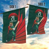 Bangladesh Cricket Custom Garden Flag The Tigers Mascot with Sporty Style - Wonder Print Shop