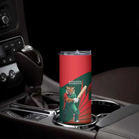 Bangladesh Cricket Custom Skinny Tumbler The Tigers Mascot with Sporty Style - Wonder Print Shop