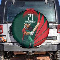 Bangladesh Cricket Custom Spare Tire Cover The Tigers Mascot with Sporty Style - Wonder Print Shop
