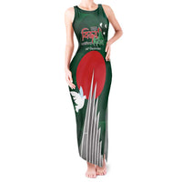 Bangladesh 16 December Victory Day Tank Maxi Dress Jatiyo Sriti Shoudho with Sun - Wonder Print Shop