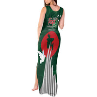 Bangladesh 16 December Victory Day Tank Maxi Dress Jatiyo Sriti Shoudho with Sun - Wonder Print Shop
