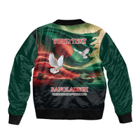 Bangladesh Victory Day Personalized Bomber Jacket Since 1971 with Flag Art LT9 - Wonder Print Shop