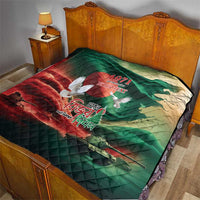 Bangladesh Victory Day Personalized Quilt Since 1971 with Flag Art - Wonder Print Shop