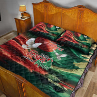 Bangladesh Victory Day Personalized Quilt Bed Set Since 1971 with Flag Art - Wonder Print Shop