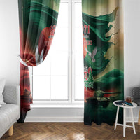 Bangladesh Victory Day Personalized Window Curtain Since 1971 with Flag Art - Wonder Print Shop