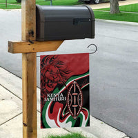 Happy Jamhuri Day Kenya Garden Flag Kenyan Lion and Maasai Shield - Wonder Print Shop