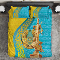 Issyk Mystery Kazakhstan Golden Man Bedding Set LT9 - Wonder Print Shop