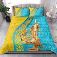 Issyk Mystery Kazakhstan Golden Man Bedding Set LT9 - Wonder Print Shop