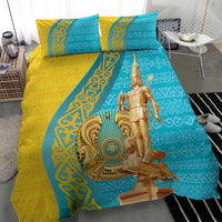 Issyk Mystery Kazakhstan Golden Man Bedding Set LT9 - Wonder Print Shop