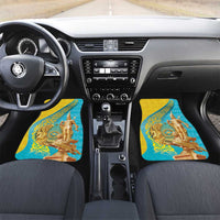 Issyk Mystery Kazakhstan Golden Man Car Mats LT9 - Wonder Print Shop