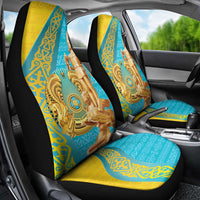 Issyk Mystery Kazakhstan Golden Man Car Seat Cover LT9 - Wonder Print Shop